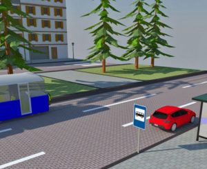 Можно ли остановится на остановке общественного транспорта