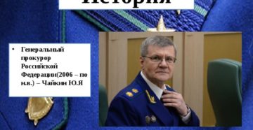 Генеральный прокурор чайкин адресс для писем