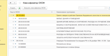 Моноблок окоф 2019 амортизационная группа